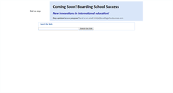 Desktop Screenshot of boardingschoolsuccess.com