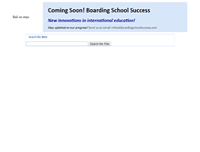 Tablet Screenshot of boardingschoolsuccess.com